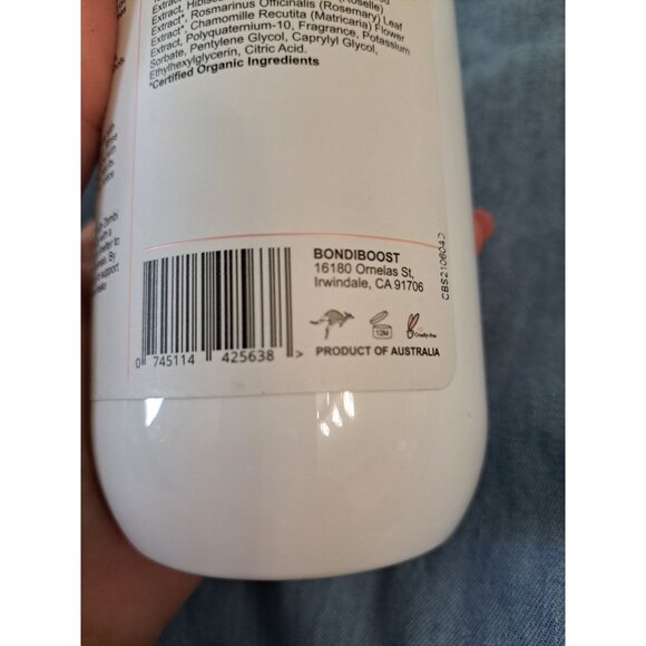 Bondi Boost Curl Boss Shampoo 500ml Vegan Paraben/Silicone Free Curly Hair NEW - Picture 4 of 5